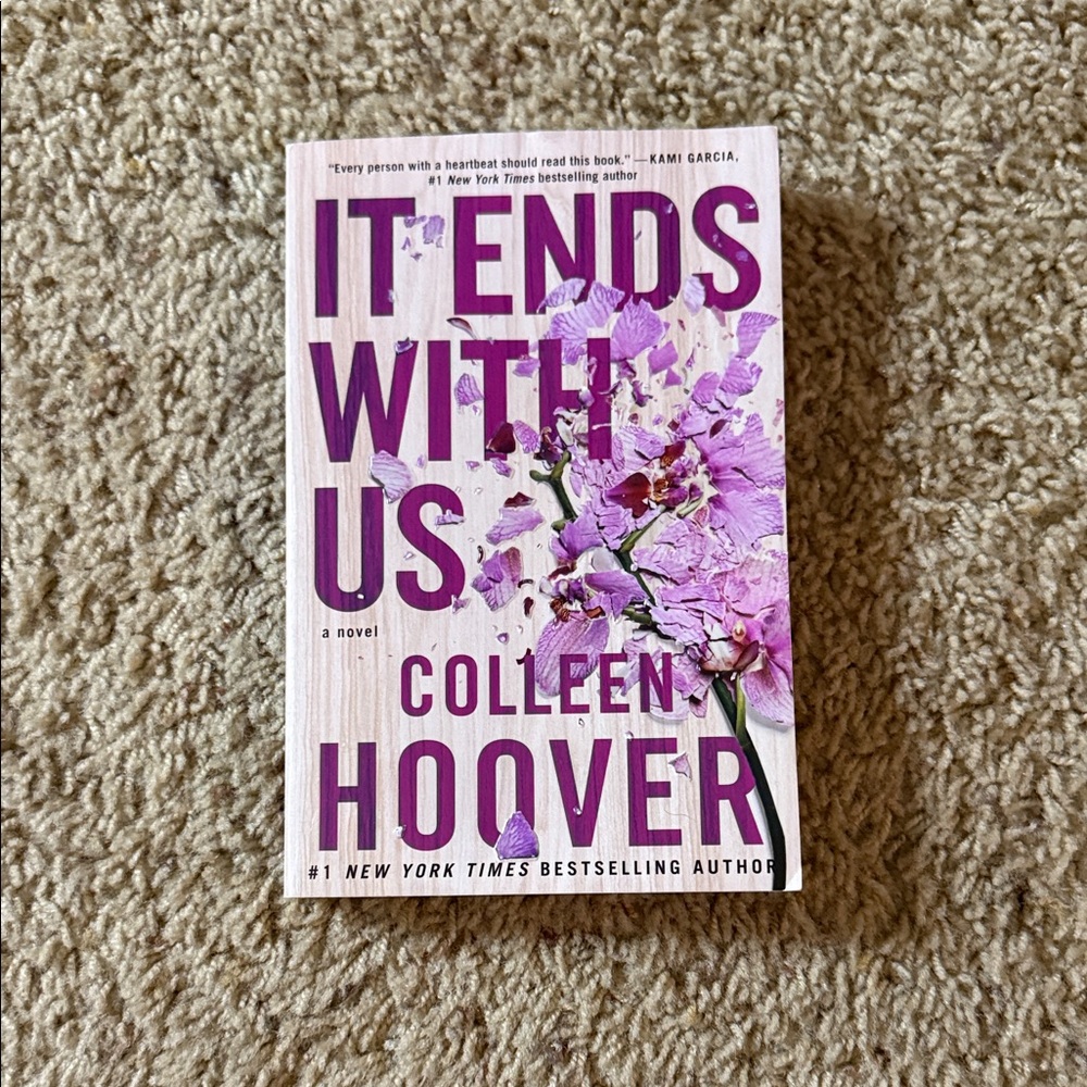 'It Ends With Us' Book - Purple Cover